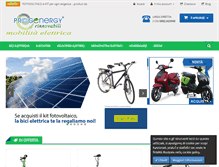 Tablet Screenshot of progenergy.com